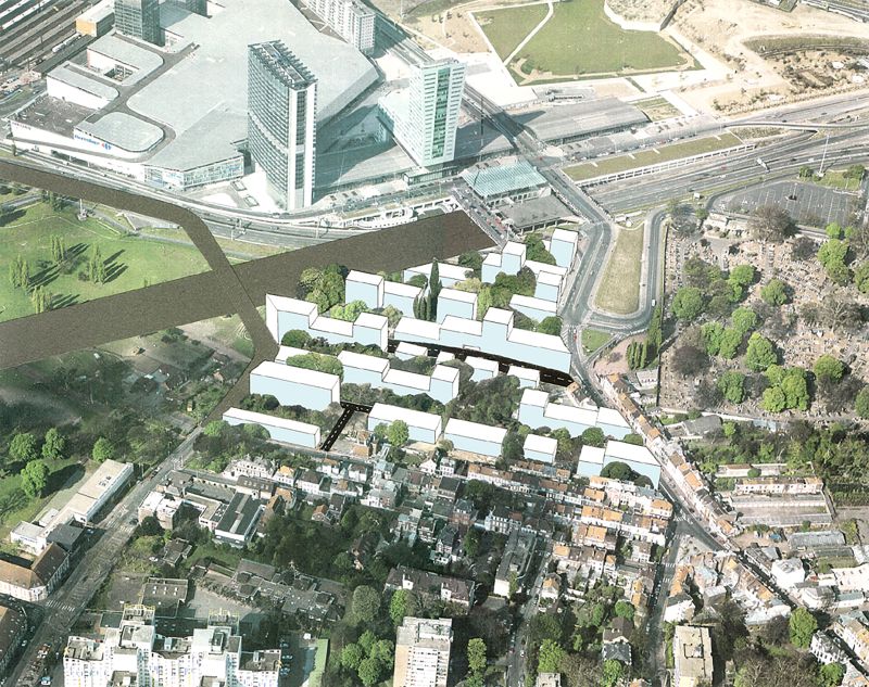 008 Ilot Saint Maurice Lille Collage Aerial