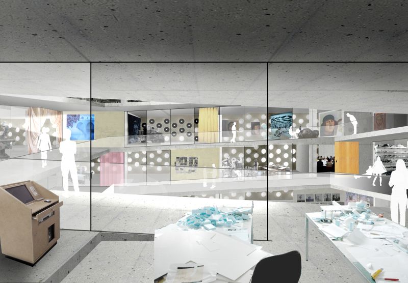 089 Bezalel Academy Of Art And Design Jerusalem Interior 01