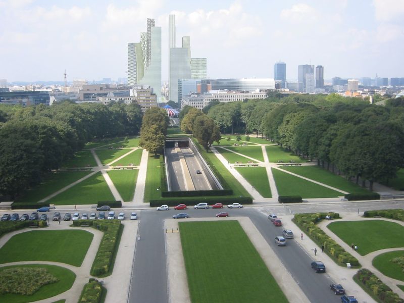 116 Wetsraat Brussels Collage Parc