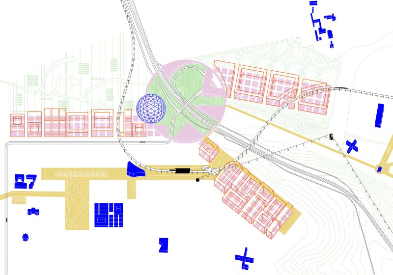 130 Paris Saclay Masterplan Serigraphie Cxdga