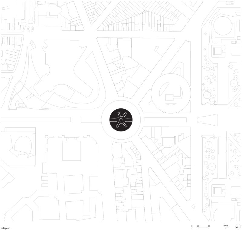 139 Place Schuman Brussels Siteplan 1000