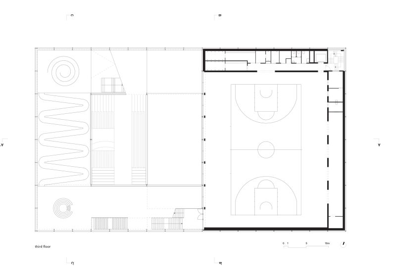195 Melopee Multi Functional Schoolbuilding Ghent Floor 3 Legenda Eng