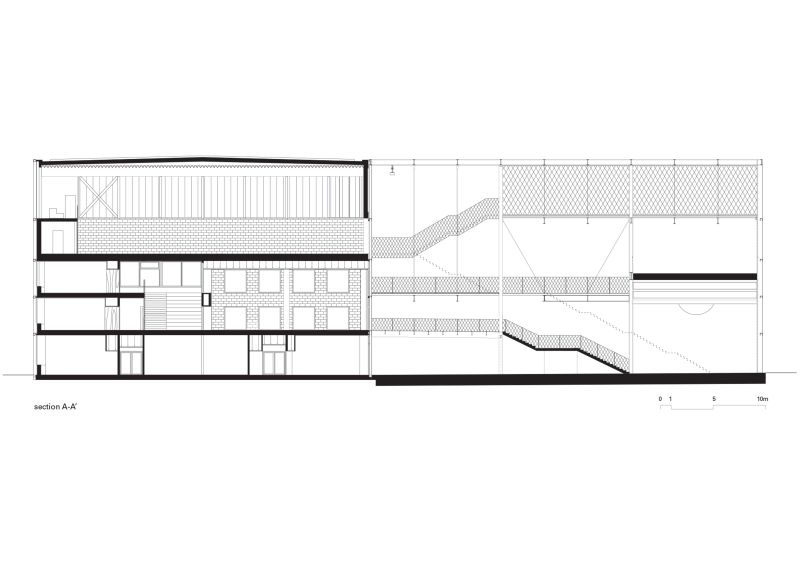 195 Melopee Multi Functional Schoolbuilding Ghent Sections Aa Bb Cc Eng
