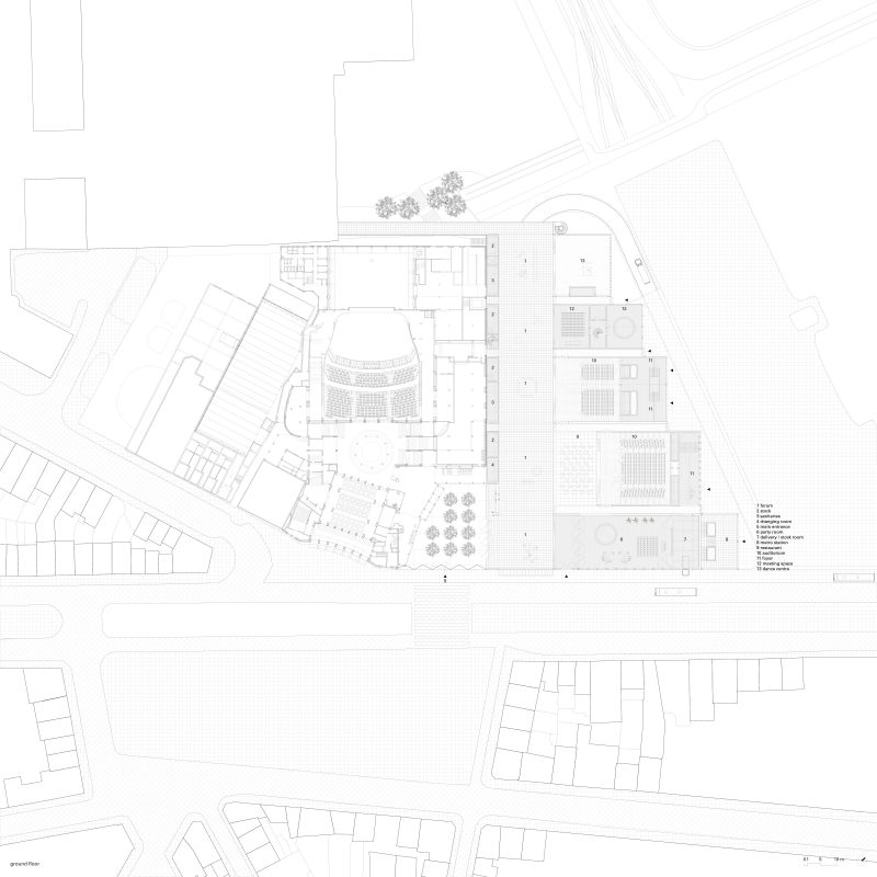 205 Charleroi Congress Ground Floor Plan