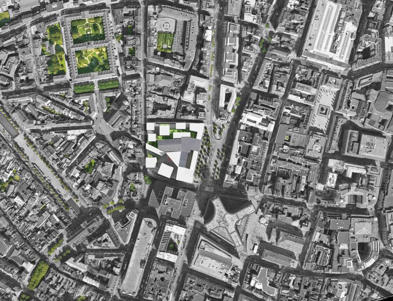 232 De Brouckere Brussels Siteplan