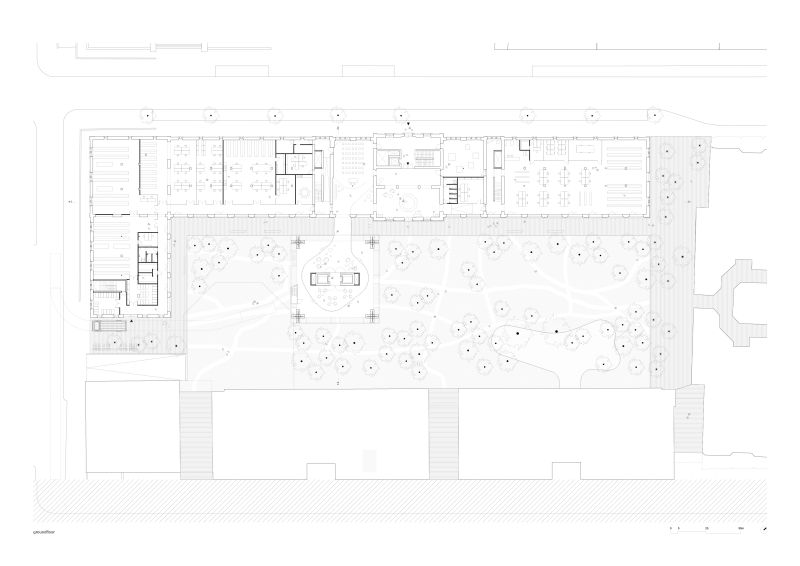235 Hotel Des Archives Groundfloor Plan