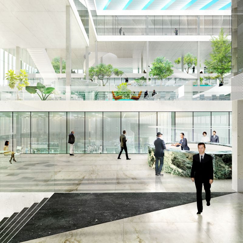 240 Cargill Collage Interior Entrance