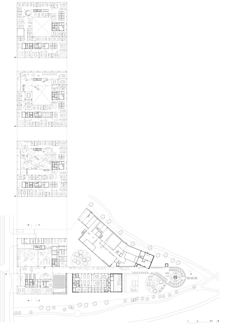 240 Cargill Headquarters Vilvoorde Floor 01 03 05 1250