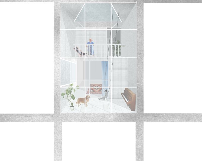 242 Ostend Social Housing Duplex