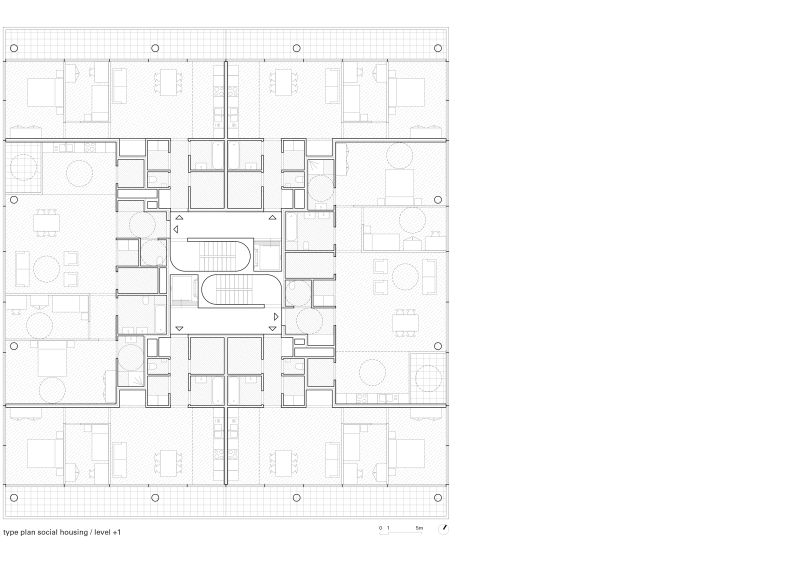 246 Citygate Brussels Plan Type Social Housing