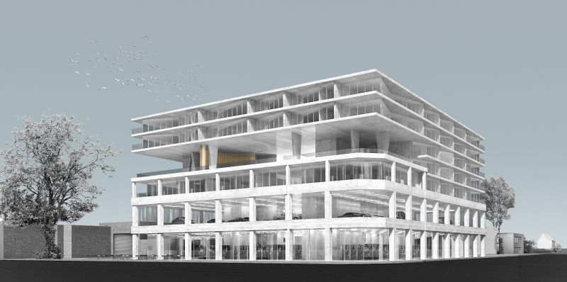 203 Ginder Ale Merchtem Exterior View Bw