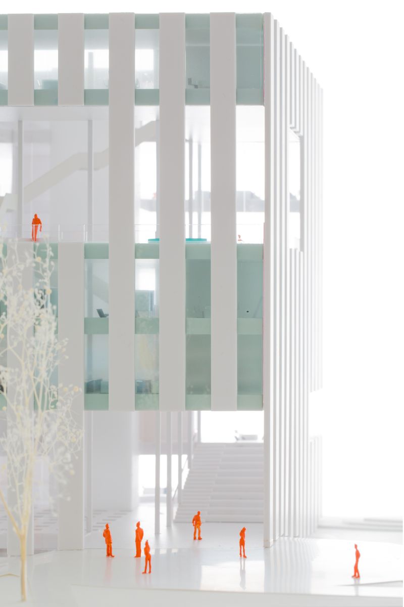 210 Learning Centre Brussels Model Cxdga Matthias Van Rossen 04