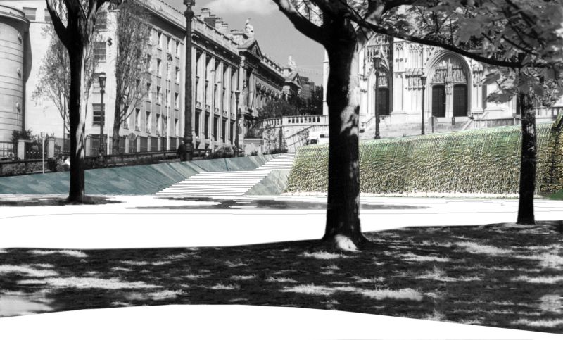 011 Europa Crossing Brussels Collage Square Cathedral