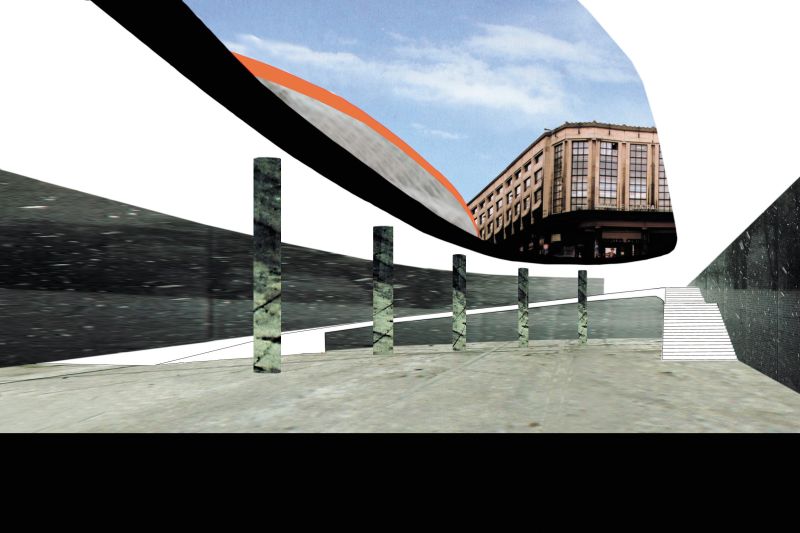 011 Europa Crossing Brussels Collagecentral Station