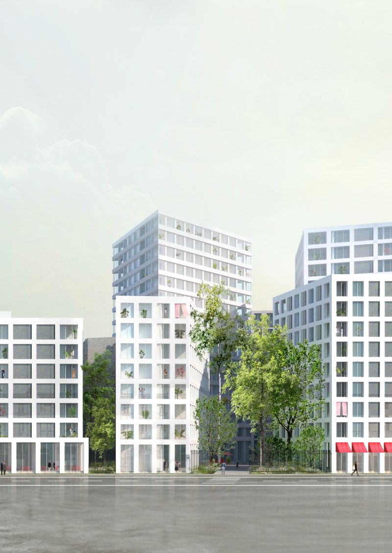 232 De Brouckere Brussels Collage Zoom