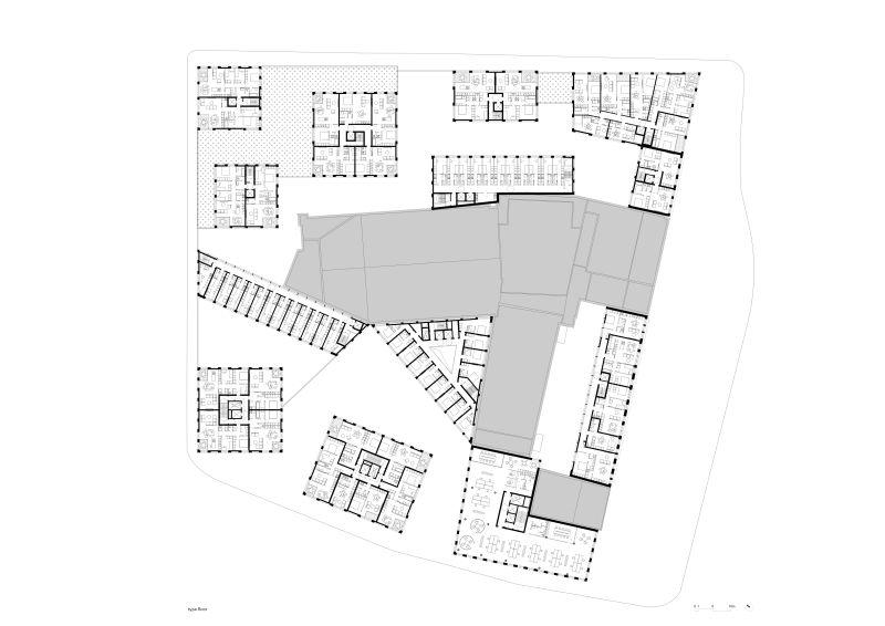 232 De Brouckere Brussels Type Plan