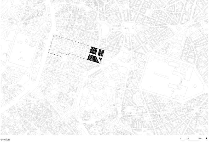 116 Rue De La Loi Brussels Siteplan 1750