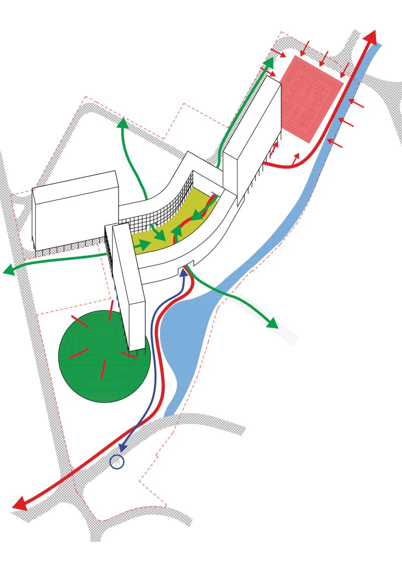 242 Ostend Social Housing Quater Concept Public Space
