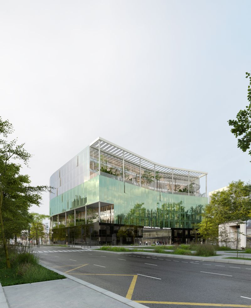 270 X24 Rectorat De Creteil Creteil Rue De Lechat Cartefactorylab 00