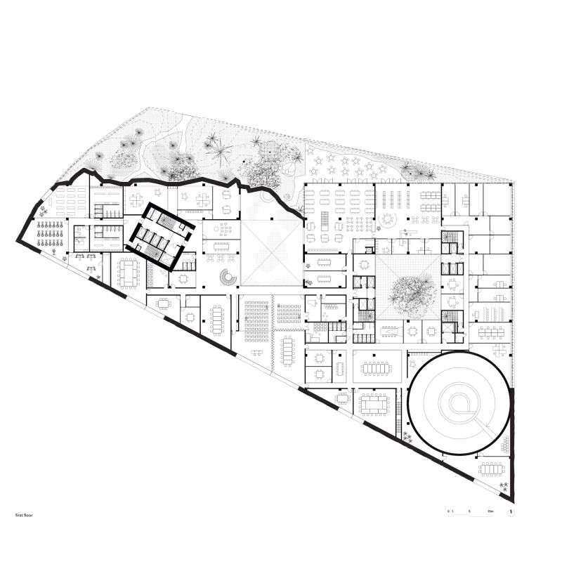 295 Xdga Minfindus Floor Plan Level 1 Plinth