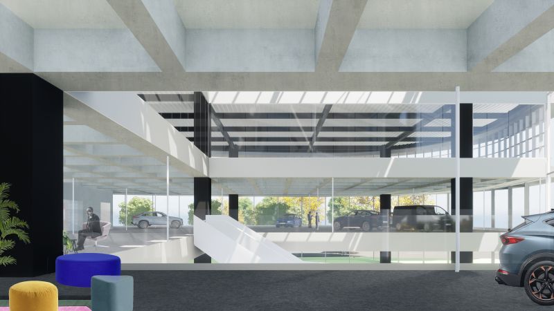 255 Mobilis Brussels Collage Atrium