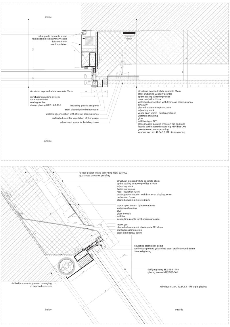 146 Province Headquarters Antwerp Detail Window Eng